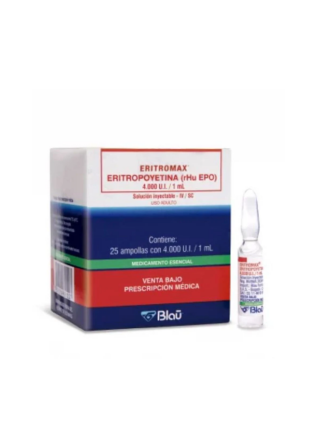 ERITROMAX 4.000UI | ERITROP/ALFAEPOETINA em F/A 1ML - REF PA6160