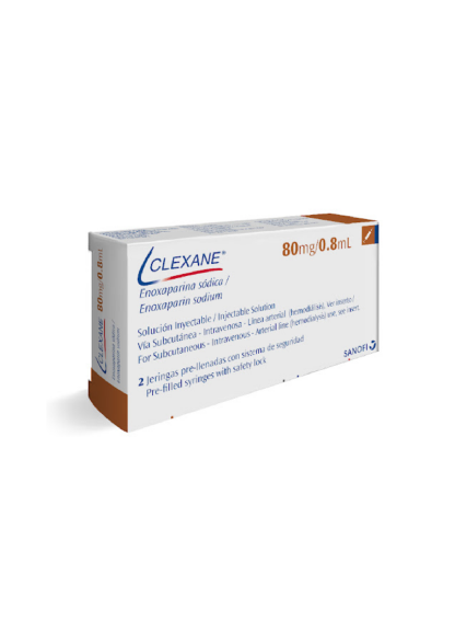 CLEXANE (ENOXAPARINA) 80MG/0,8 ML INJ CX 10 SRG
