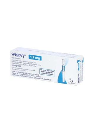 WEGOVY 1,7MG | Solução Injetável + Sistema de Aplicação + 4 Agulhas (G)
