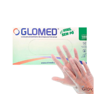 GLOMED LUVA DE VINIL GRANDE SEM PO