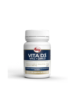 VITAFOR VITA D3 VITC ZINCO 1000MG C/ 30 CAPS