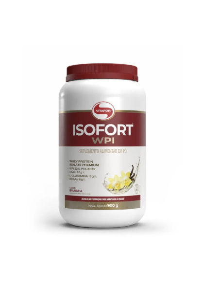 VITAFOR ISOFORT BAUNILHA 900GR