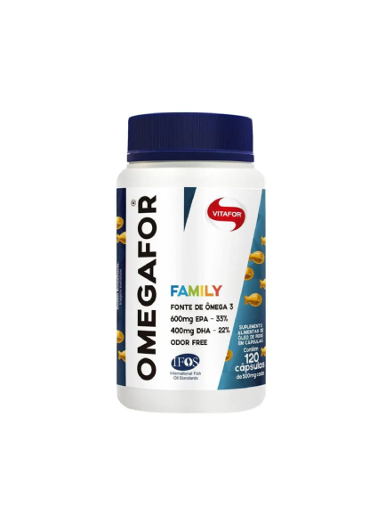 VITAFOR OMEGAFOR FAMILY 120 CAPSULAS 500MG