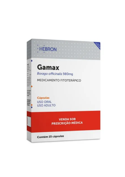 GAMAX 980MG 30 CPS