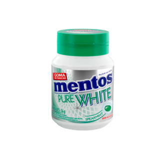 MENTOS PURE WHITE SPEARMINT GARRAFA 336G