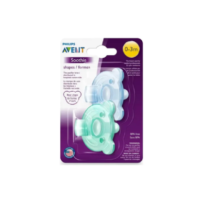 AVENT CHUPETA SOOTHIE CALMANTE URSINO 0/3M MENINO
