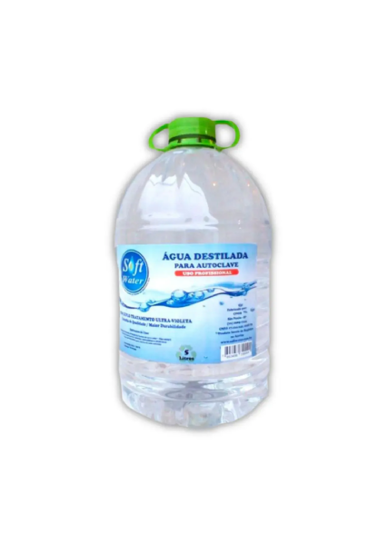 AGUA DESTILADA 5000ML SOFTWATER PARA AUTOCLAVE