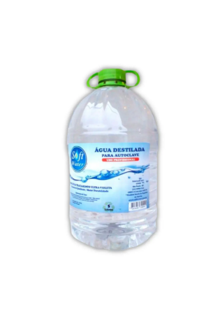 AGUA DESTILADA 5000ML SOFTWATER PARA AUTOCLAVE