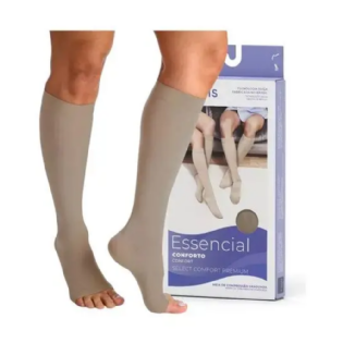 862PREMIUM PANTURRILHA PONT ABERTA MEDIA NORMAL NAT ESCURO KIT 2 PARES

