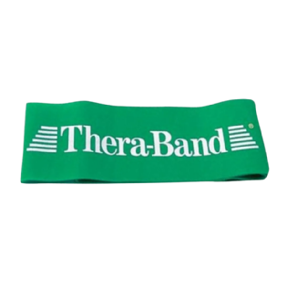 FAIXA CIRCULAR ELASTICA DE RESISTENCIA 45CM VERDE