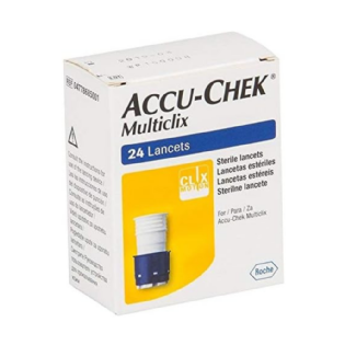 ACCU-CHEK MULTICLIX 24 LANCETAS