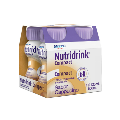 NUTRIDRINK COMPACT PROTEIN CAPUCCINO 4X125ML