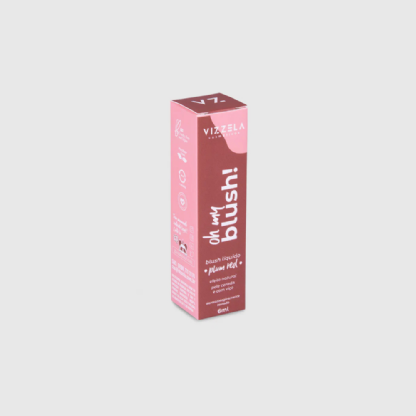 BLUSH LIQUIDO VIZZELA PLUM RED COR 04