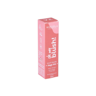 BLUSH LIQUIDO VIZZELA ROUGE ROSE COR 03