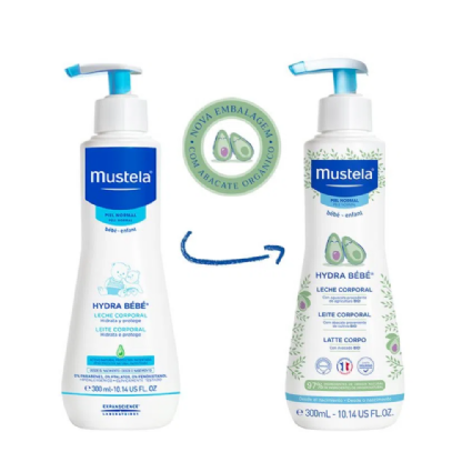 MUSTELA HIDRATAÇÃO CORPO BEBÊ 300ML | Cuidado Suave para a Pele