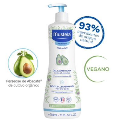 MUSTELA | Gel Lavante 750ml para Cuidados com a Pele