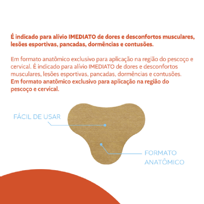 Curativo Alívio Dor Cervical | 5 Unidades Cremer