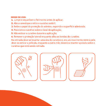 CURATIVO FILME PROVA DAGUA 4 UNIDADES