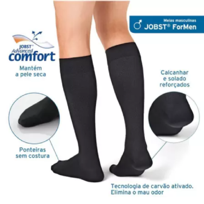 MEIA FORMEN PANT. 20-30 (FECHADO) PRETA P