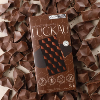  BARRA CHOCOLATE 70% S/ AÇUCAR 75G.