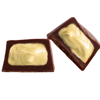 BOMBOM 54% CREME PISTACHE S/ AÇUCAR 5UN  - LUCKAU