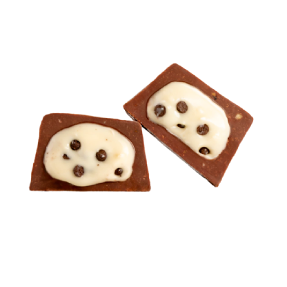 BOMBOM AO LEITE  COOKIE  CREAM S/ AÇUCAR 5UN - LUCKAU