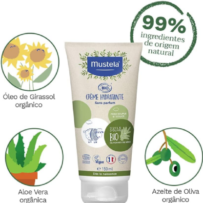 MUSTELA CREME HIDRATANTE BIO 150ML
