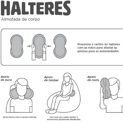 FOM ALMOFADA HALTERES MESCLA 82