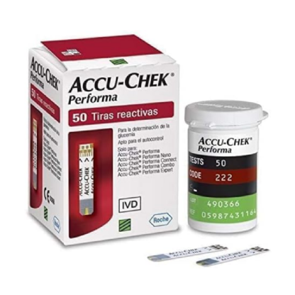ACCU CHEK PERFORMA 50 TIRAS