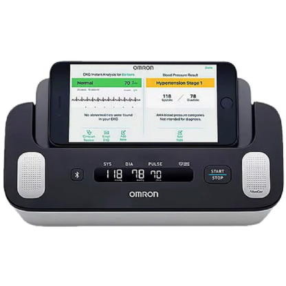 MONITOR DE PRESSÃO ARTERIAL DE BRAÇO COM ECG HEM-7530T13