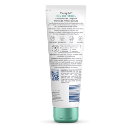 CETAPHIL Gel para Acne Oil Control Facial 124 | Tratamento Eficaz para Pele Oleosa
