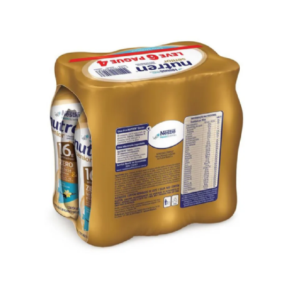 KIT NUTREN SENIOR | Bebida Nutricional Baunilha 200ml - Pacote com 6 Unidades