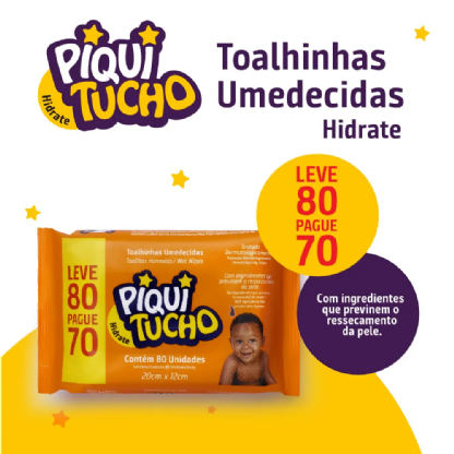 Toalhinhas Umedecidas Piquitucho | Conforto e Praticidade para Seus Momentos