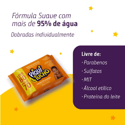 Toalhinhas Umedecidas Piquitucho | Conforto e Praticidade para Seus Momentos