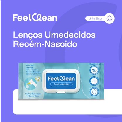 Toalhinhas Umidificadas Feelclea | Conforto e Praticidade para o Seu Dia a Dia