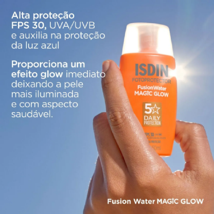 ISDIN FOTOPROTECTOR FUSION WATER MAGIC GLOW SPF30 50ML..