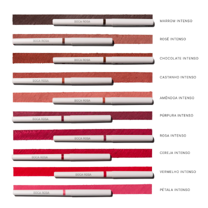 BOCA ROSA CORTONO LABIAL VERMELHO INTENSO
