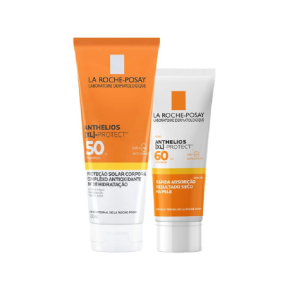 LA ROCHE POSAY KIT PROT FACIAL ANTHELIOS FPS50 200ML + PROTECT FACE S/ COR FPS60 25G