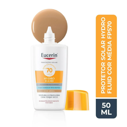EUCERIN SUN HFLUID MED FPS70 50MLL