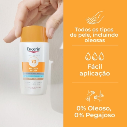 EUCERIN SUN HFLUID MED FPS70 50MLL