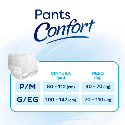 ROUPA INTIMA TENA PANTS CONFORT P MD C 08