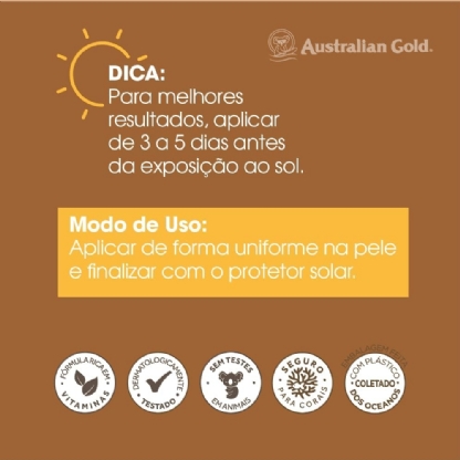 AUSTRALIAN GOLD DARK TANNING SPRAY GEL 237ML