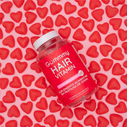 GUMMY HAIR VITAMIN MORANGO