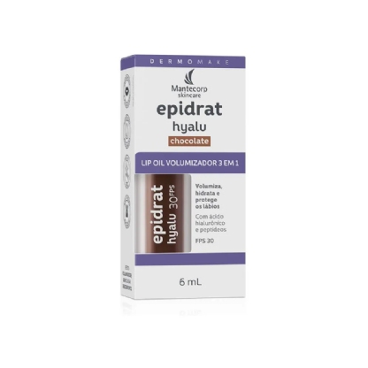 MANTECORP EPIDRAT HYALU LIP OIL FPS 30 CHOC 6ML