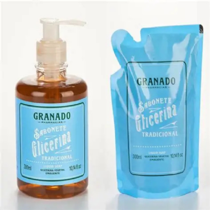 GRANADO KIT GLIC SAB LIQ+REFIL300ML
