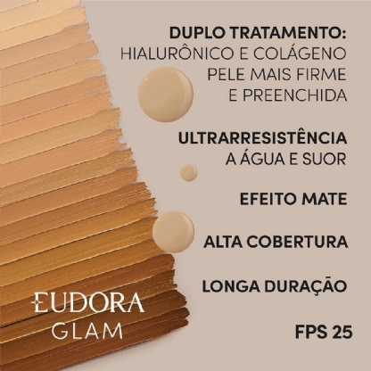EUDORA GLAM BASE LIQ SKIN PERFECTION COR 05 30ML