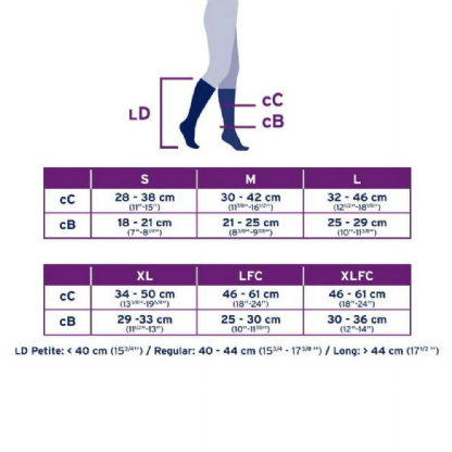 JOBST CASUAL 20-30 PANT FECHADA CINZA XG