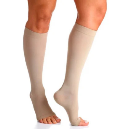 MEIA PANT PREMIUM NATURAL ESCURO TAM P1 CURTA P.ABERTA 30-40 -  863PADP1A29