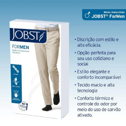 MEIA FORMEN PANT. 20-30 (FECHADO) CAQUI XG