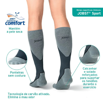 JOBST SPORT 20-30 PANT FEC CINZA P